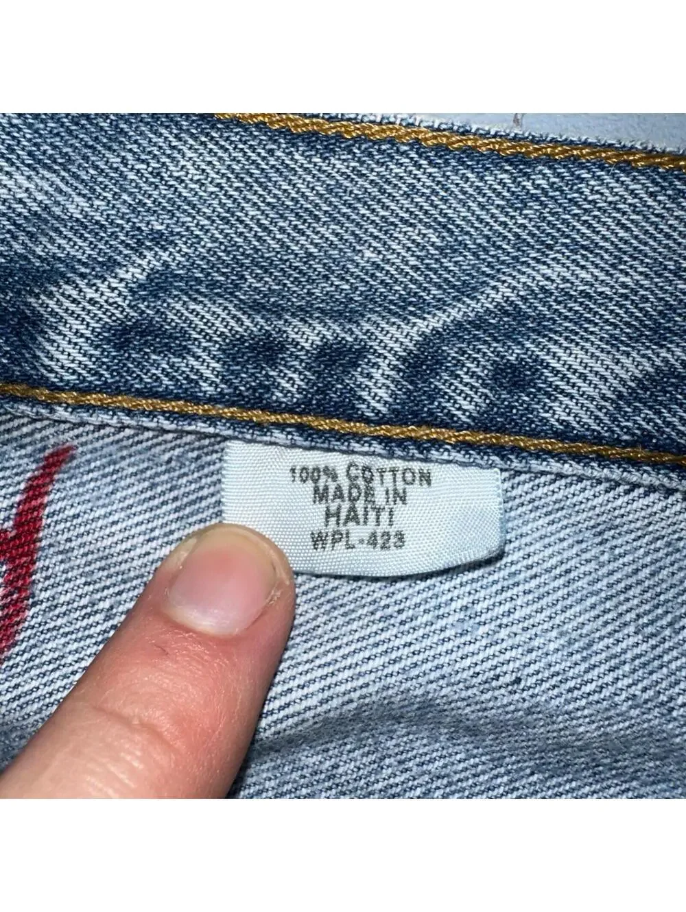 Levis 501 Vintage Y2K XX Straight Leg Jeans Blue Light Wash 36x34 Act 35x32